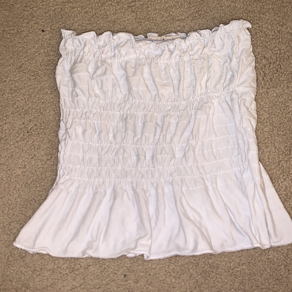 White tube top